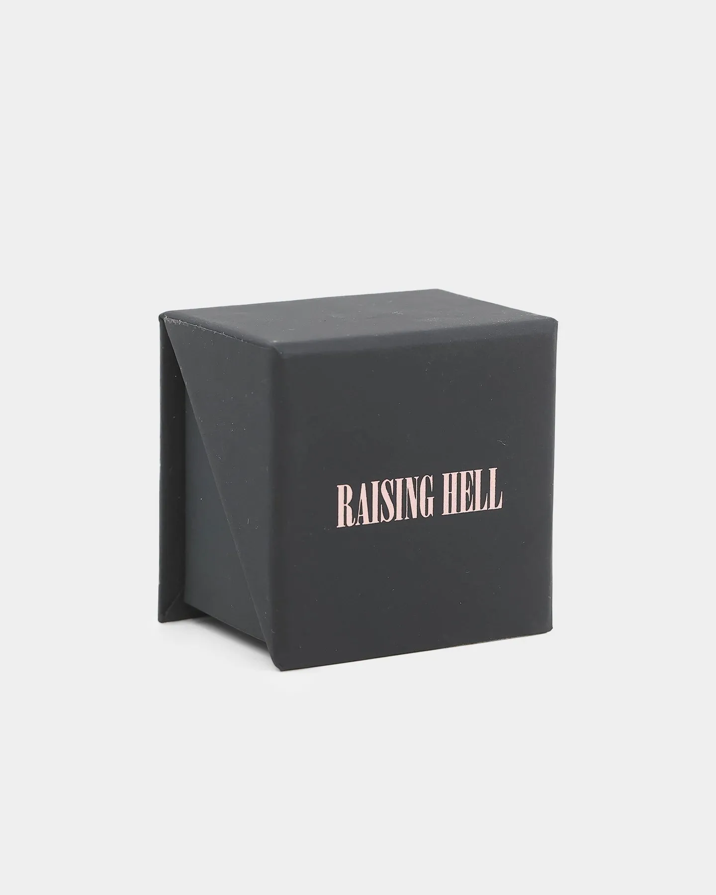 Raising Hell Women's Text Boy Ring Gold