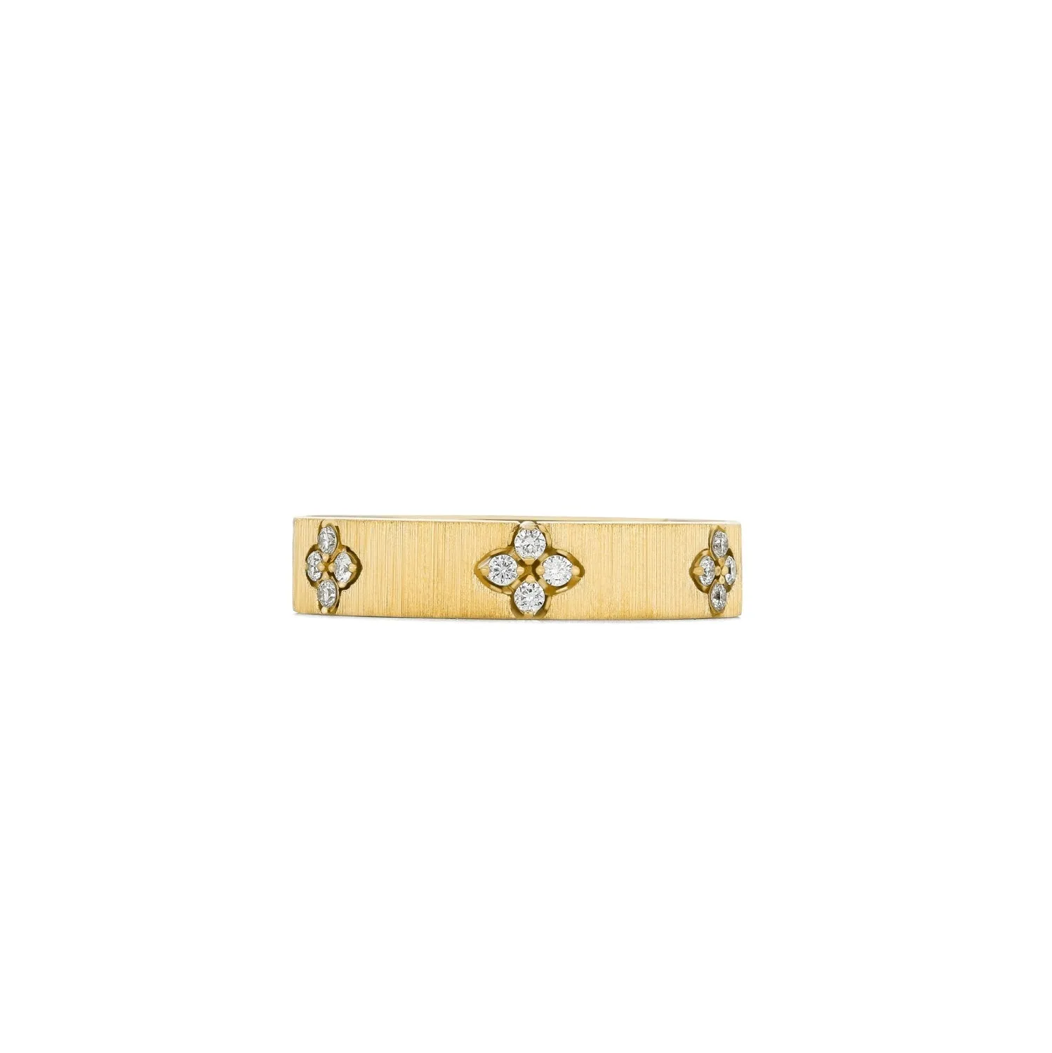Roberto Coin Love in Verona 18ct Yellow Gold Diamond Ring