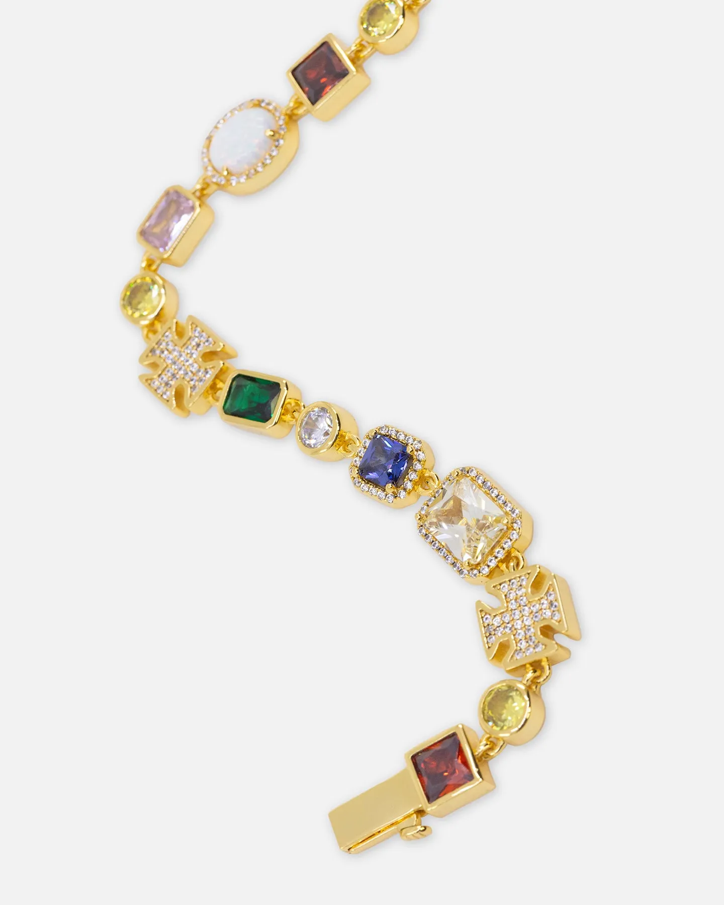 Saint Morta Candy Ice Bracelet Iced Gold