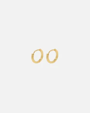 Saint Morta Classic Hoop Earring Gold