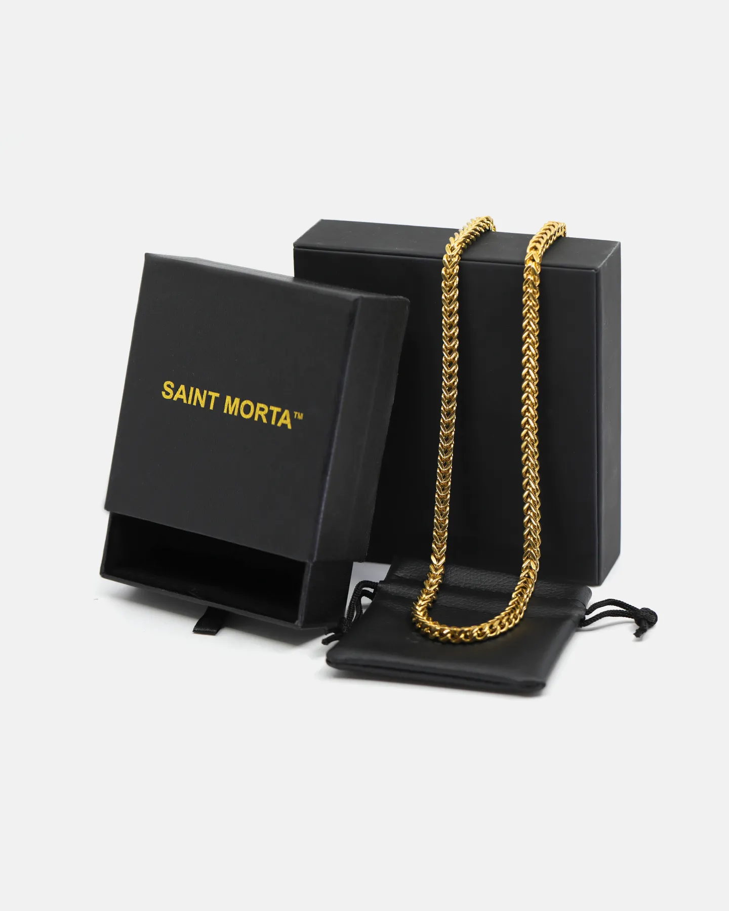 Saint Morta Franco 30" 6MM Chain Gold