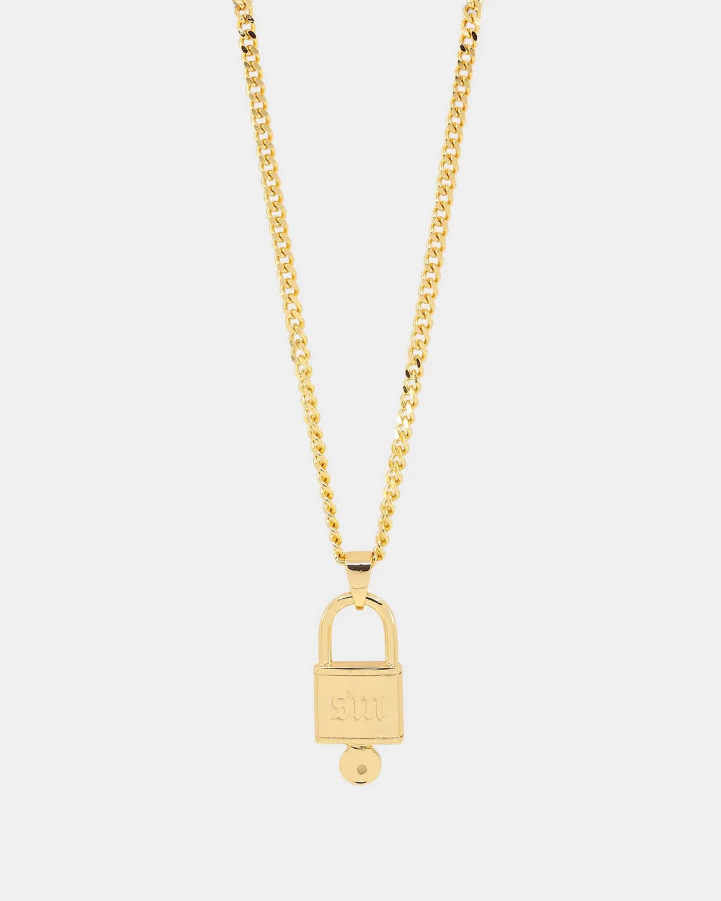 Saint Morta Locked and Found Chain Gold