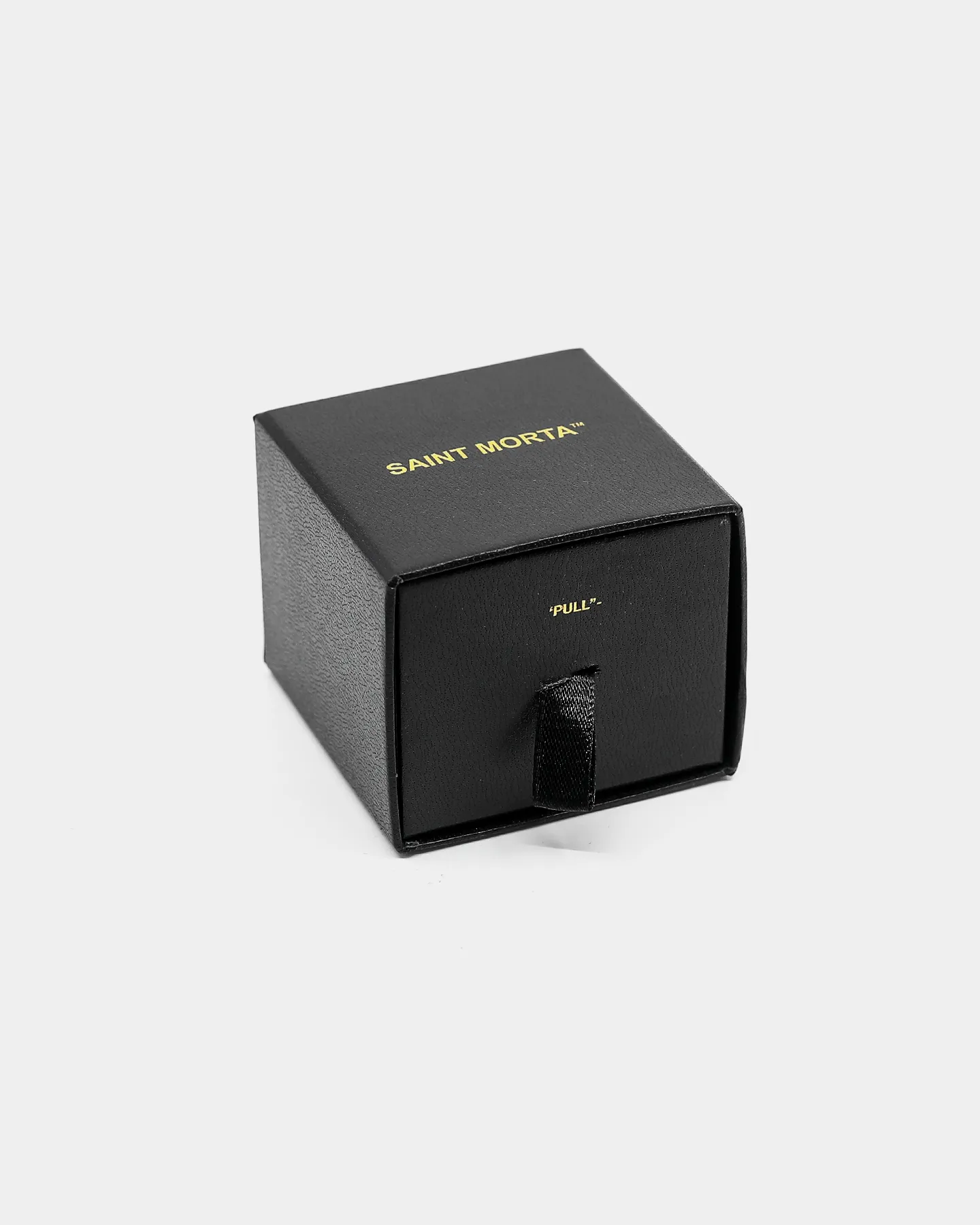 Saint Morta Mini Cross Earring Iced Gold