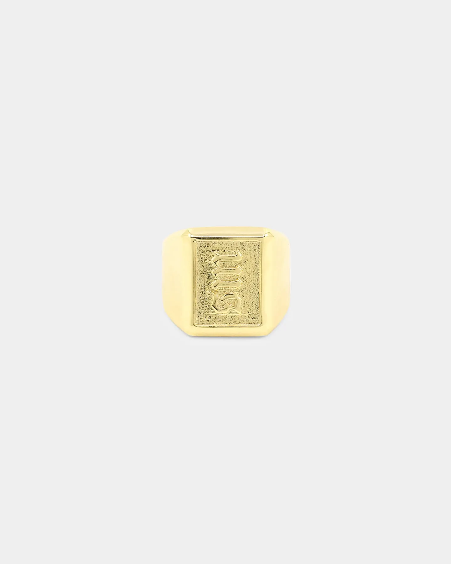 Saint Morta SM Signature Ring Gold