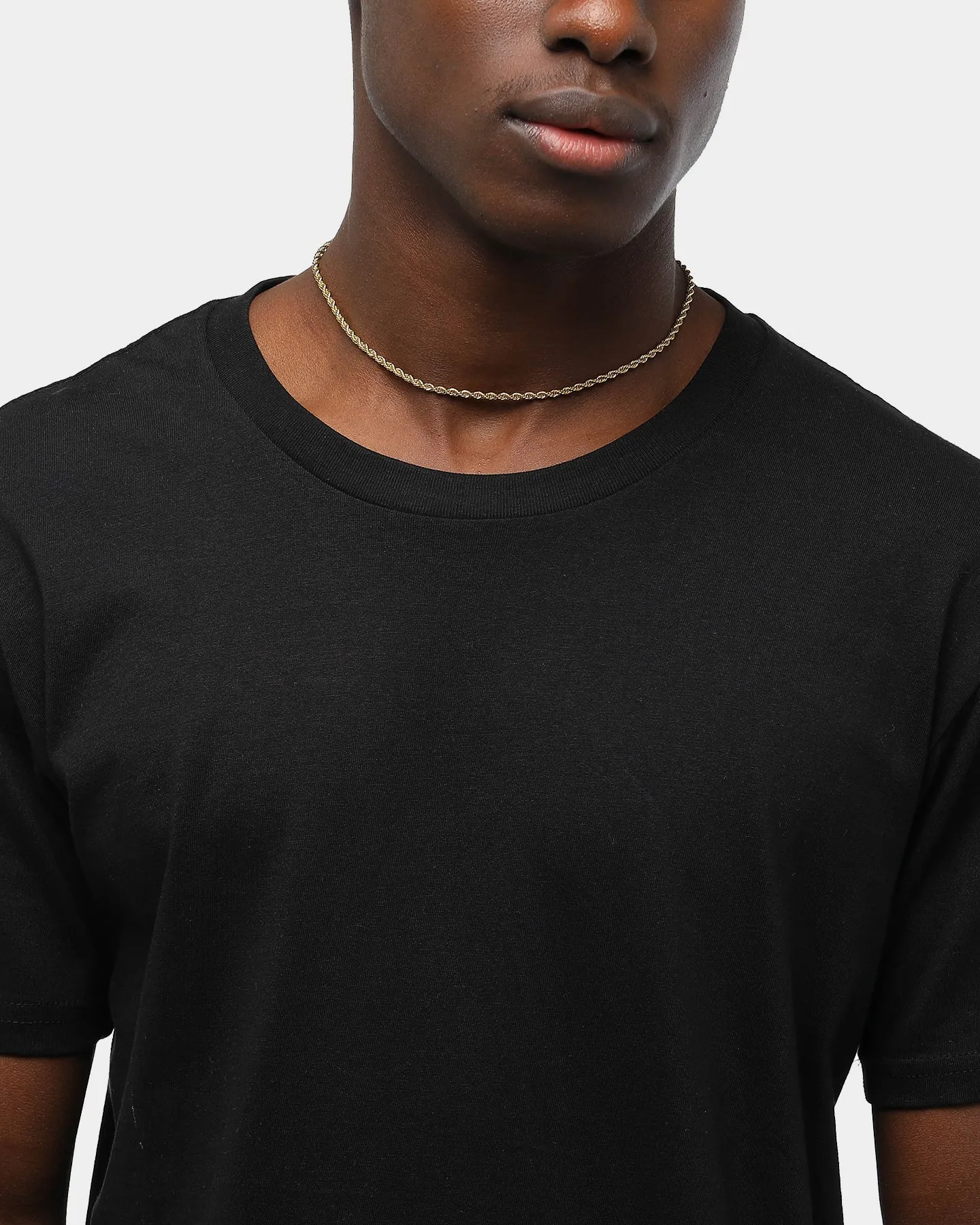 Saint Morta Unisex 14" 3mmRope Choker Chain Gold