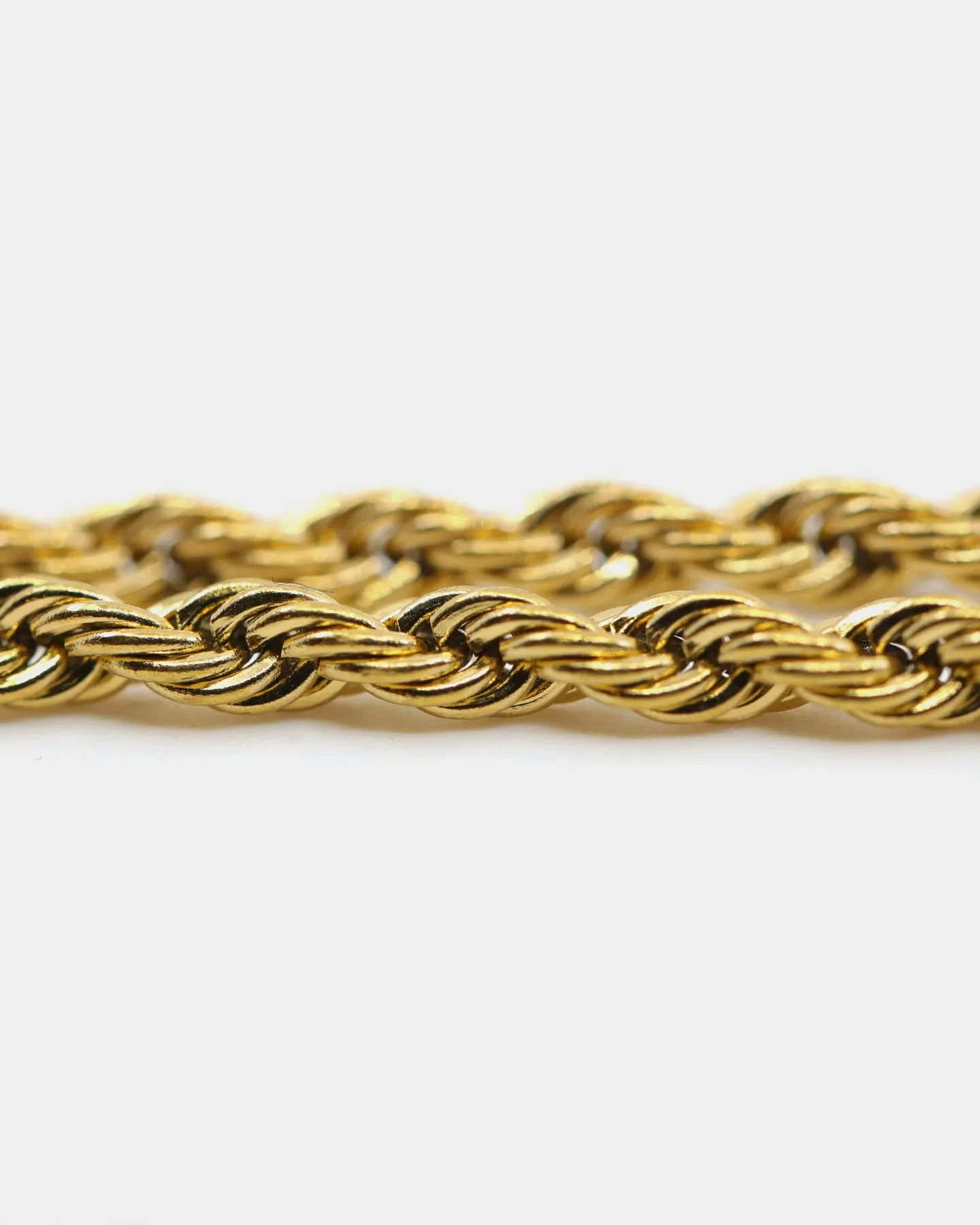 Saint Morta Unisex 14" 3mmRope Choker Chain Gold