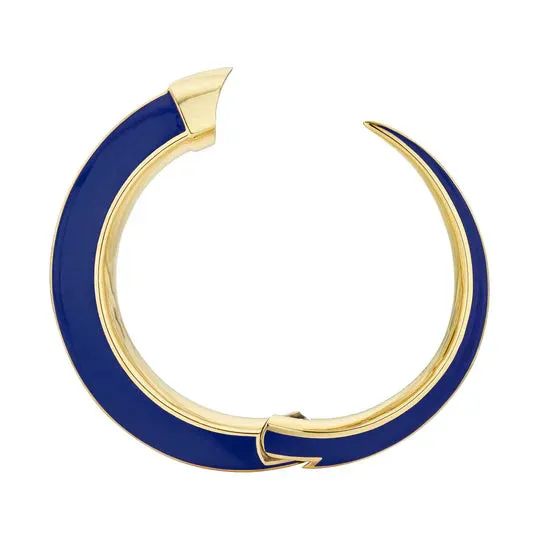 Shaun Leane Sabre Solis 18ct Yellow Gold Vermeil Sterling Silver Atlantic Ceramic Cuff
