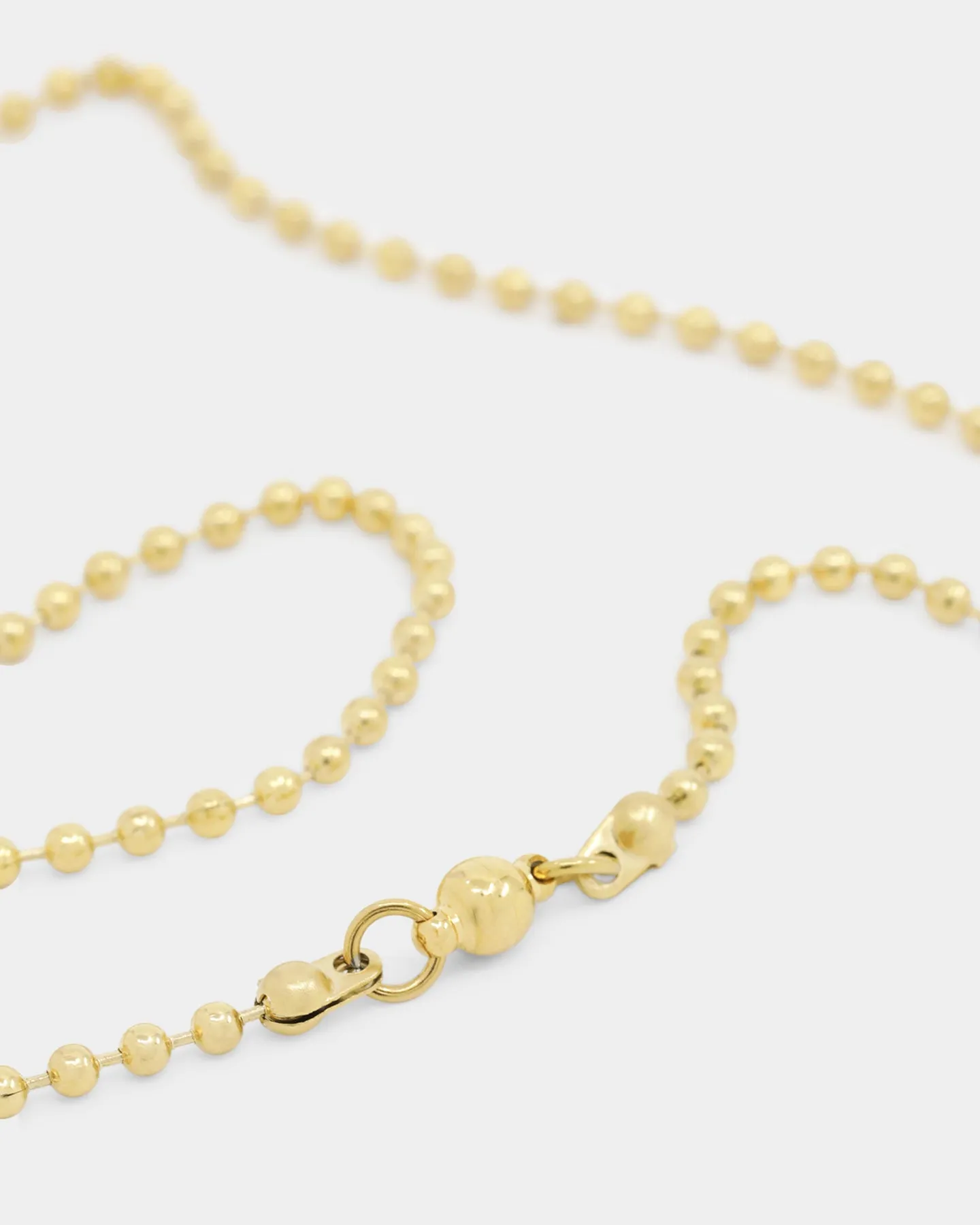Shortie Kids' Firsts Dog Tag 3mm Chain Gold