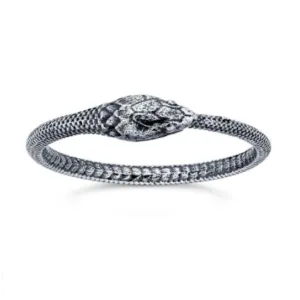 Sterling Silver Ouroboros Snake Ring