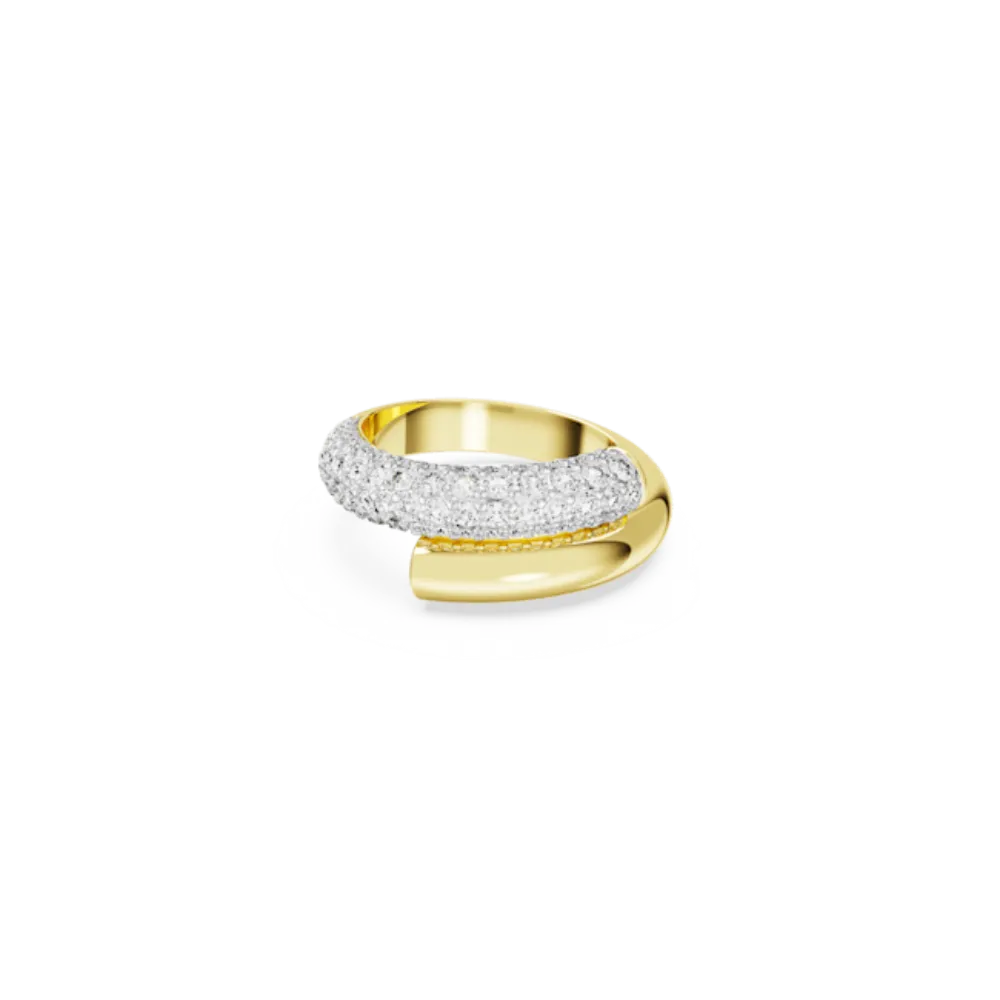Swarovski Dextera cocktail Ring White Gold-tone plated