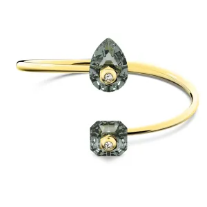 Swarovski Numina Bangle Gray Gold-Tone Plated