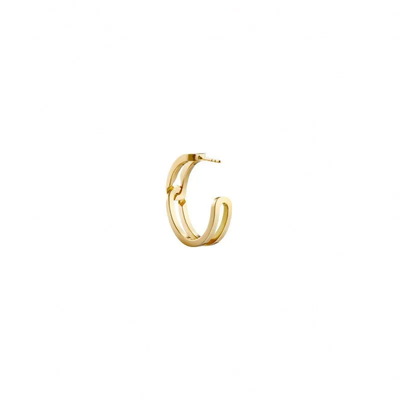 The Gasp Small 18K Gold Earring