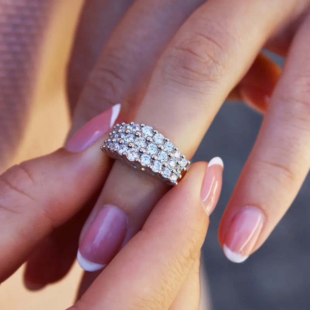 The Legendary Marilyn Cluster Ring