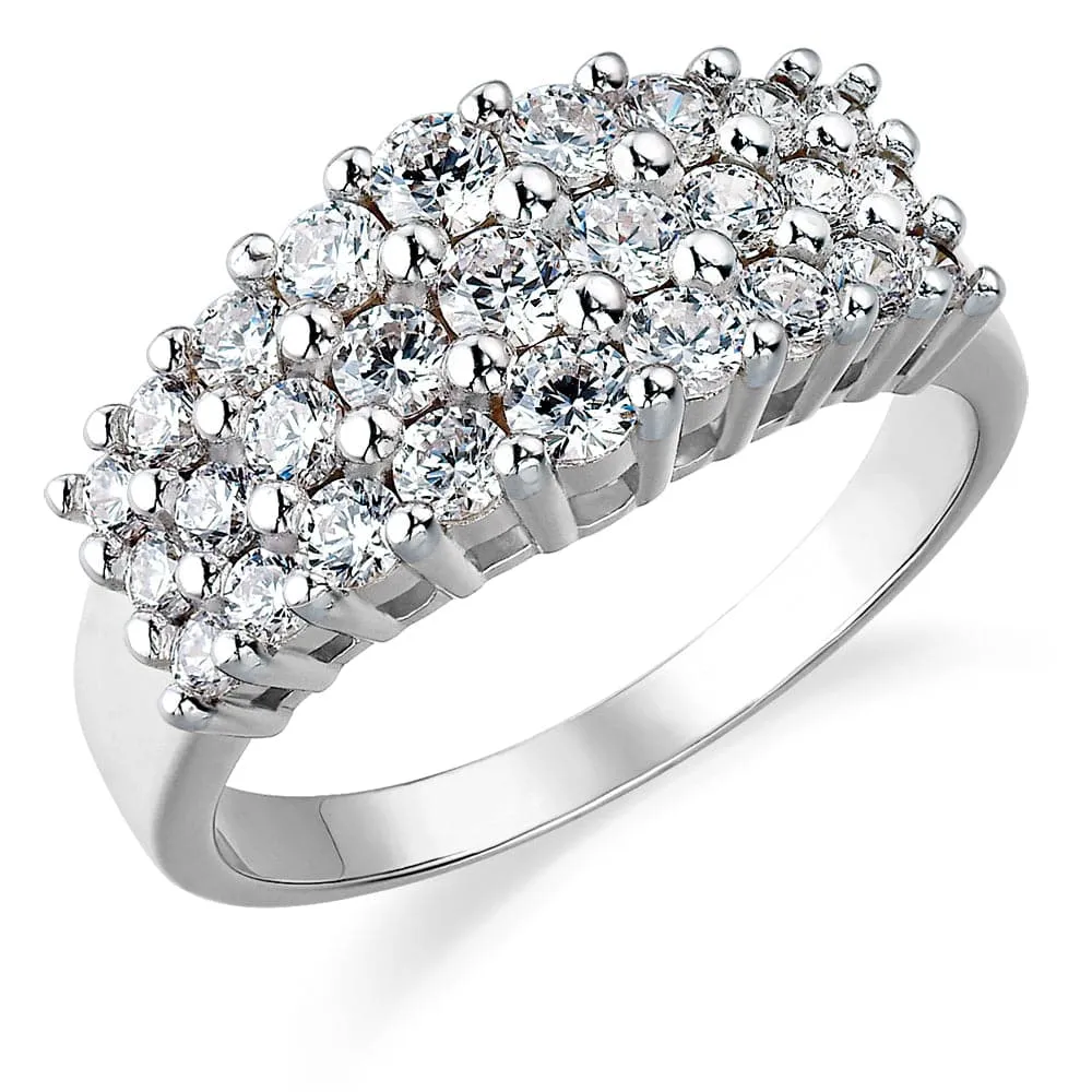 The Legendary Marilyn Cluster Ring