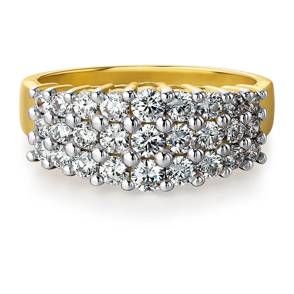 The Legendary Marilyn Cluster Ring
