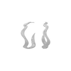 The World Silver Earrings