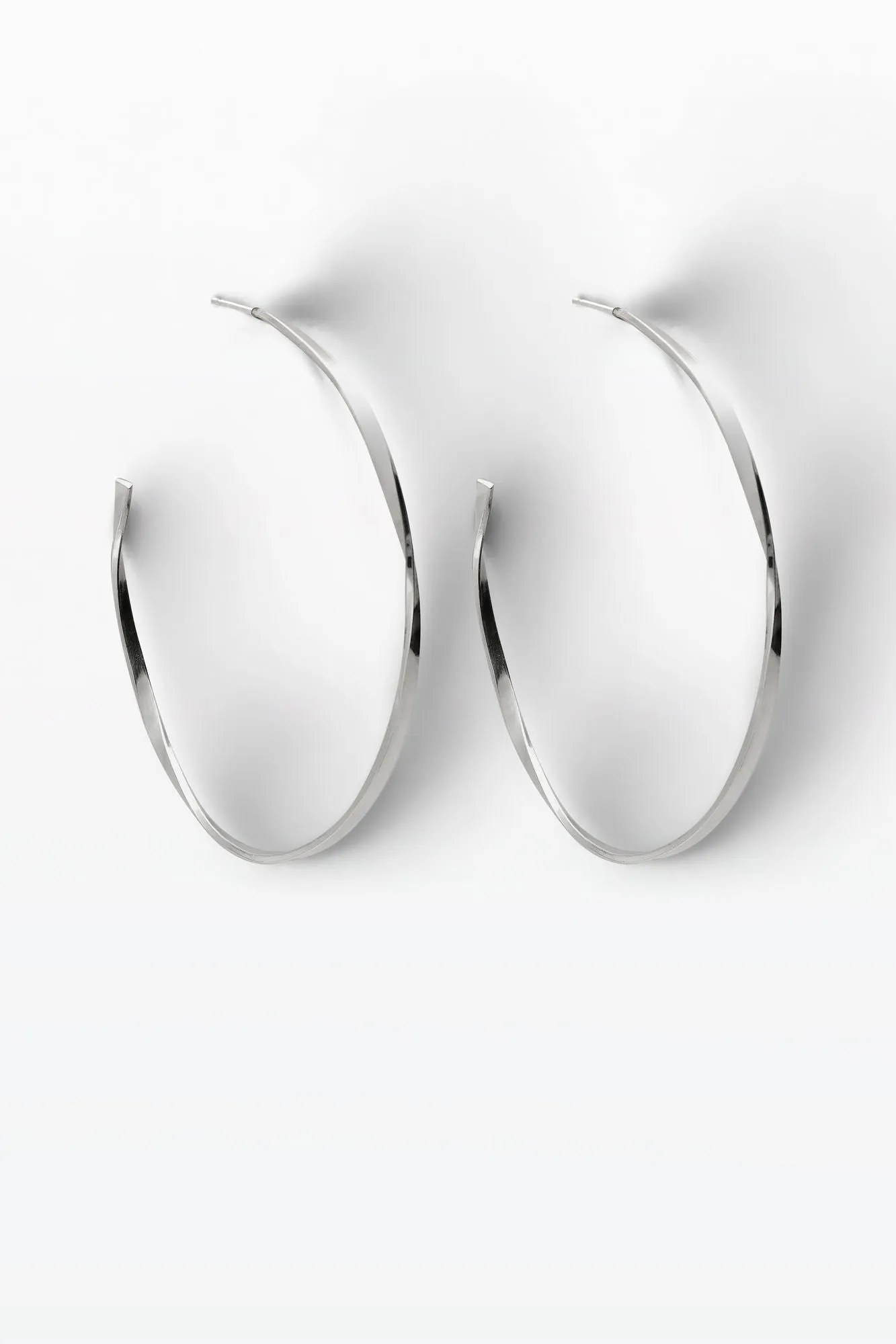 Tide 04 Silver Earrings