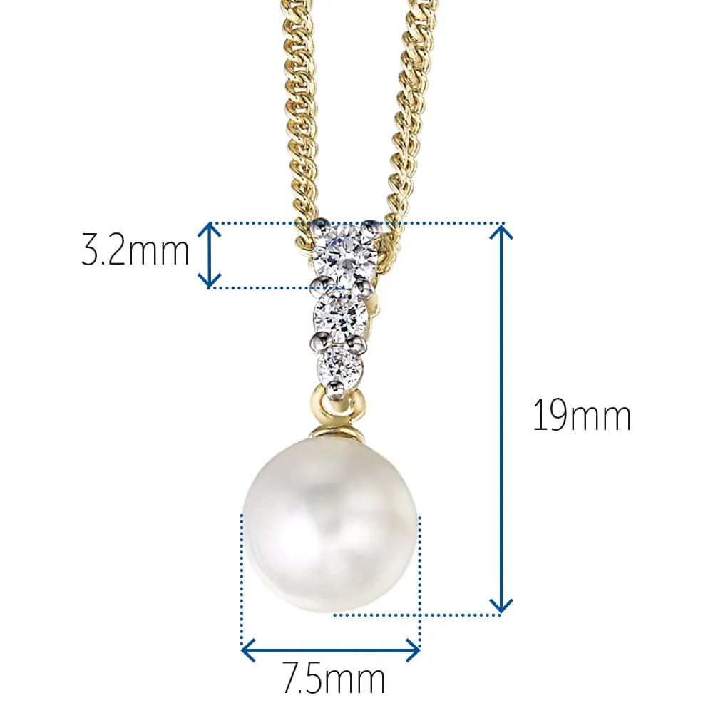 Trilogy Pearl Pendant