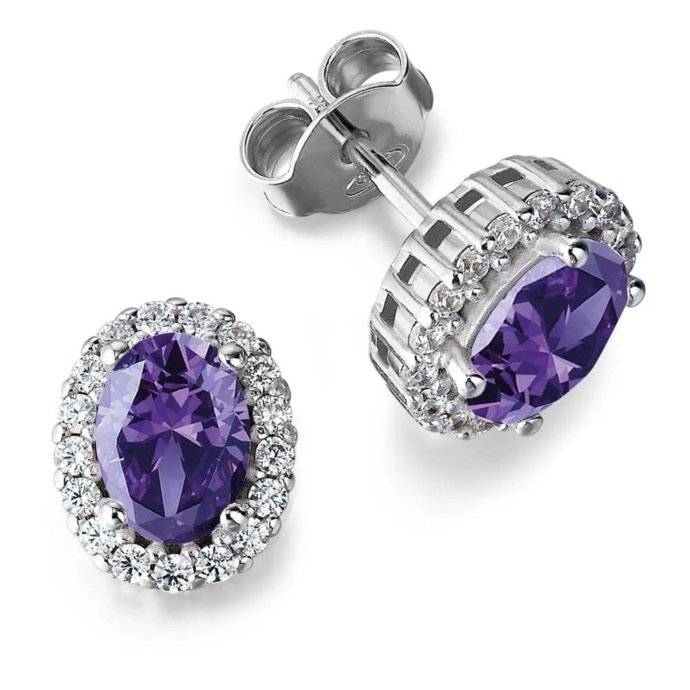 Tru-Amethyst Cincature Earrings