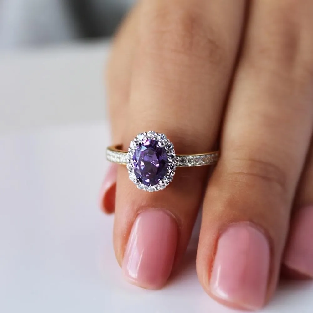 Tru-Amethyst Cincature Ring
