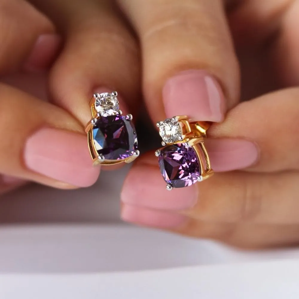 Tru-Amethyst Perfection Earrings