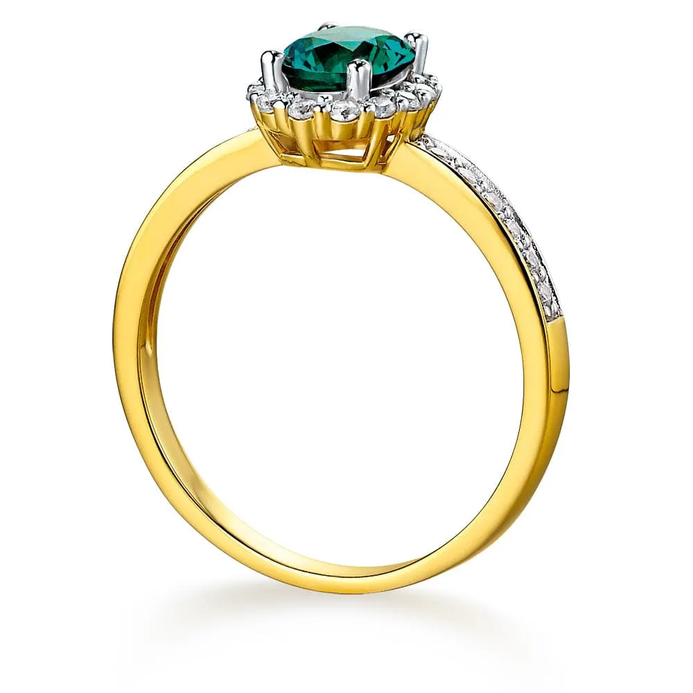 Tru-Emerald Cincature Ring