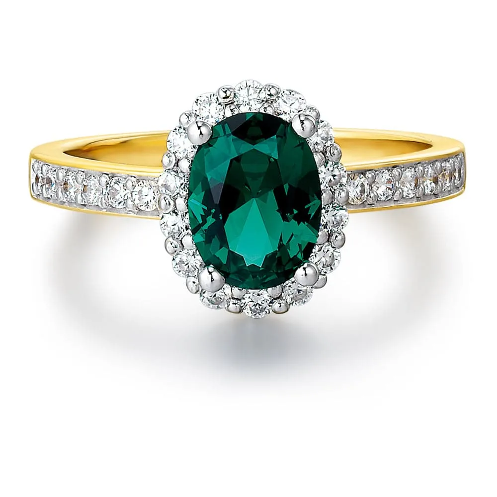 Tru-Emerald Cincature Ring