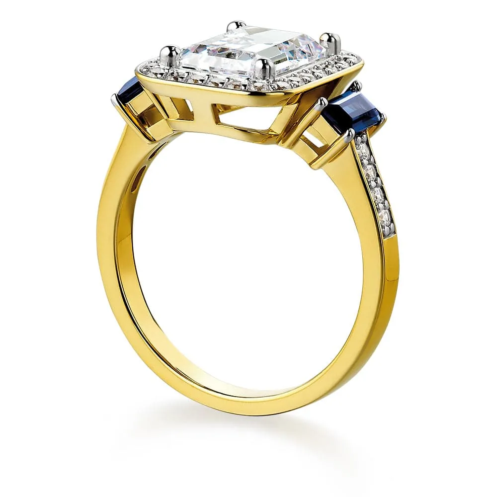 Tru-Sapphire Octavia Ring