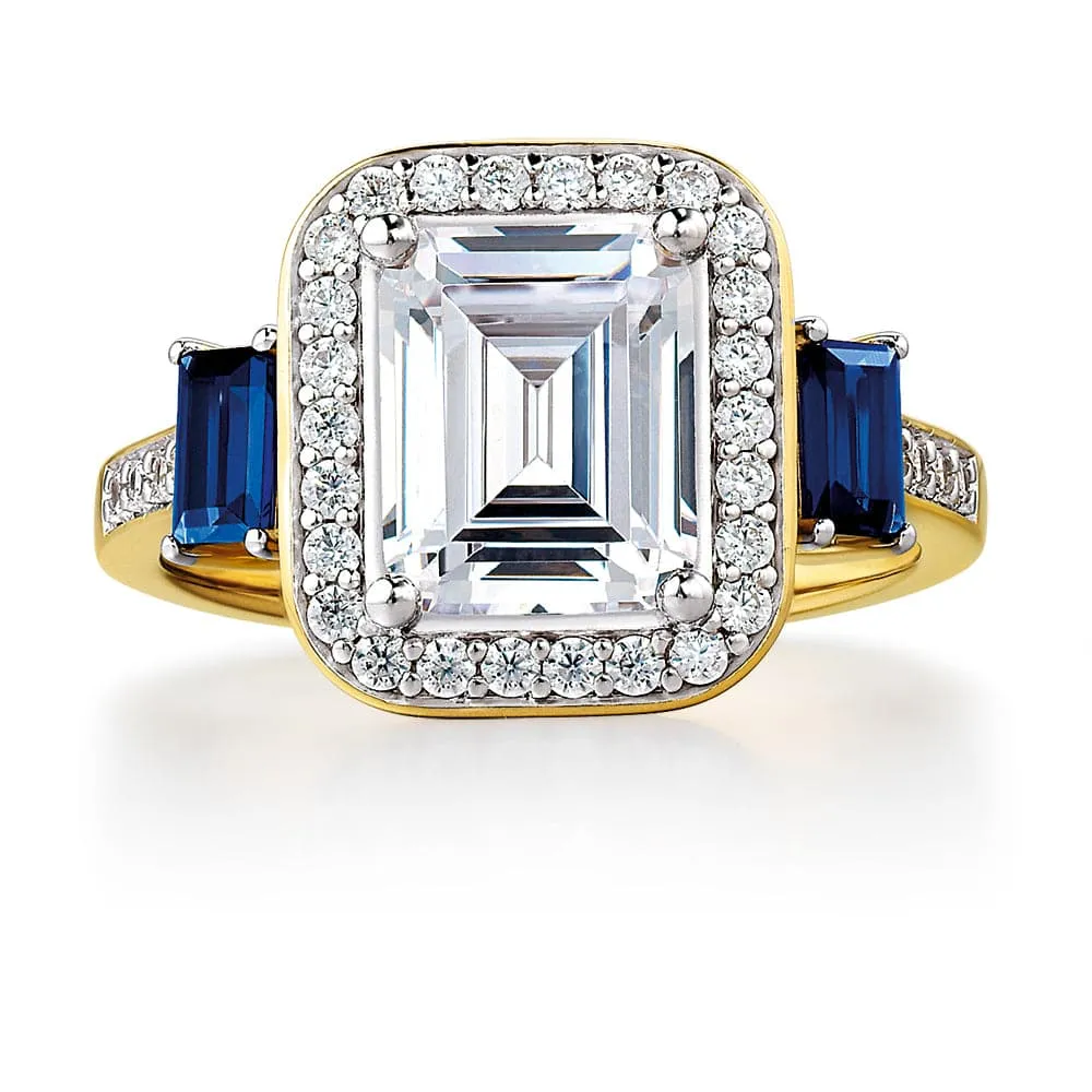 Tru-Sapphire Octavia Ring