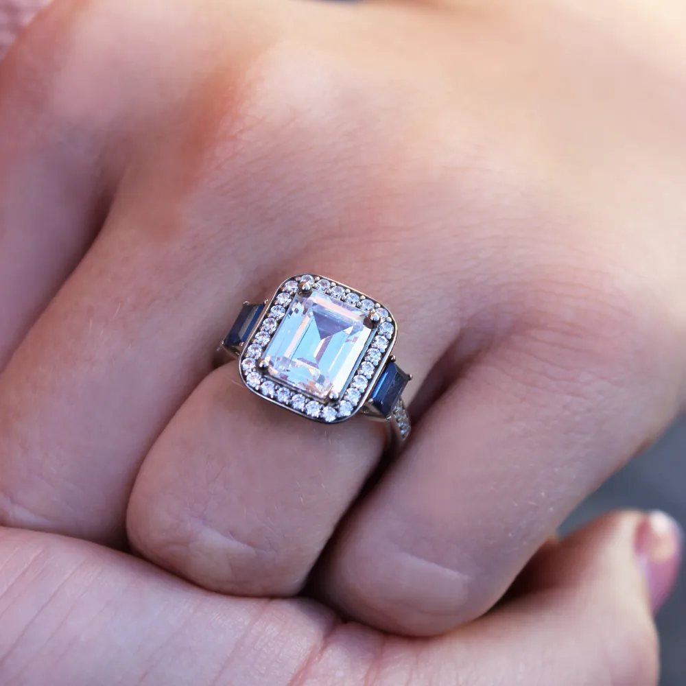 Tru-Sapphire Octavia Ring