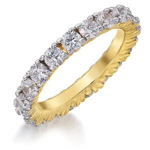 Tulip Eternity Ring