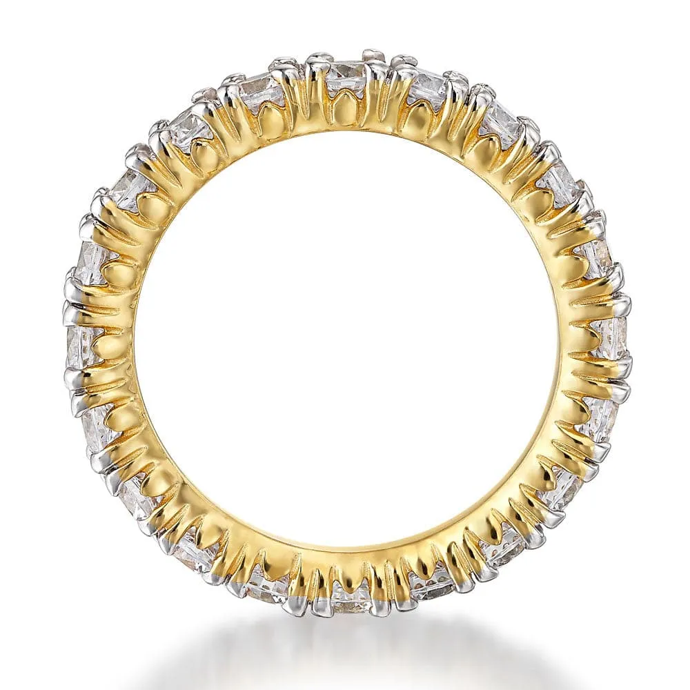 Tulip Eternity Ring