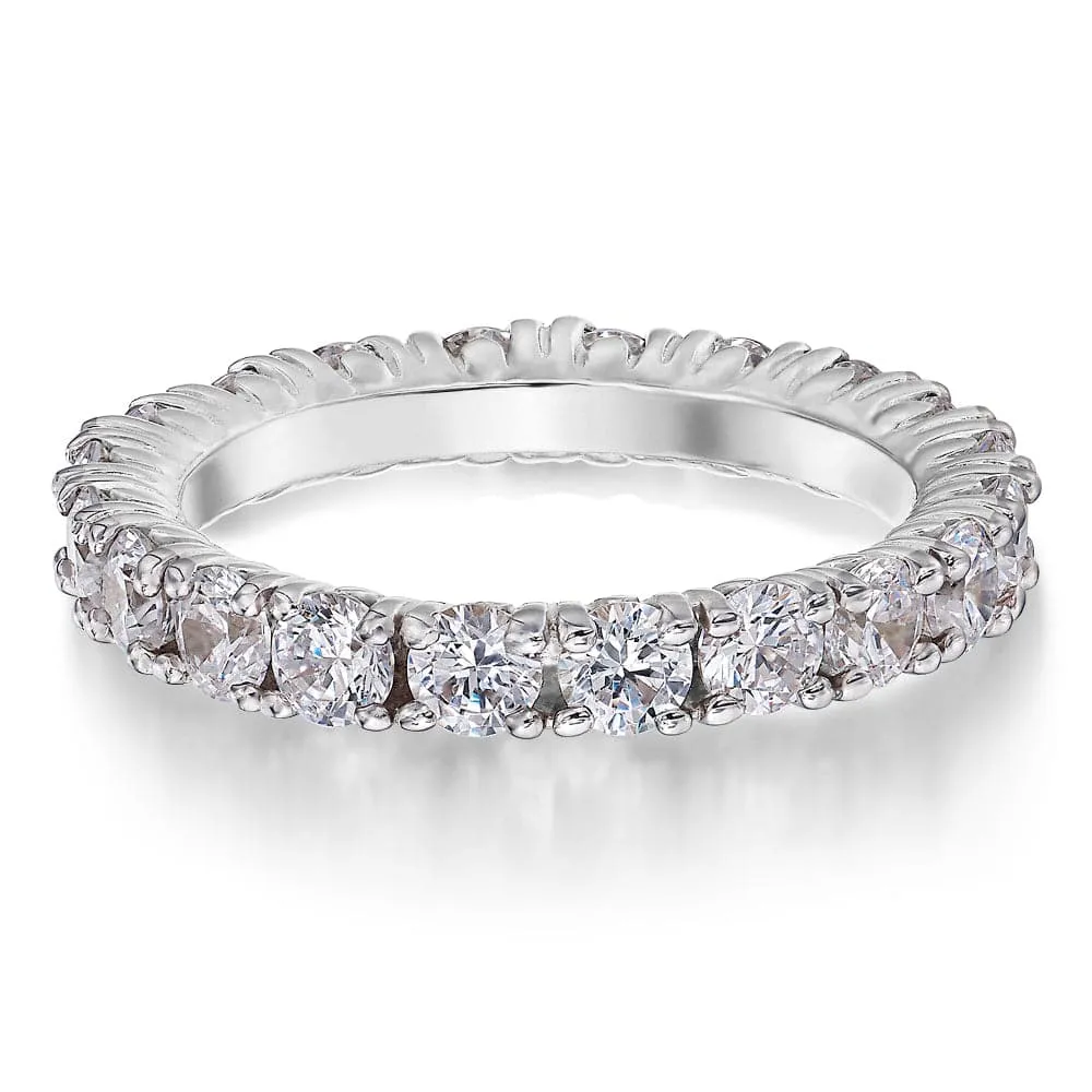 Tulip Eternity Ring