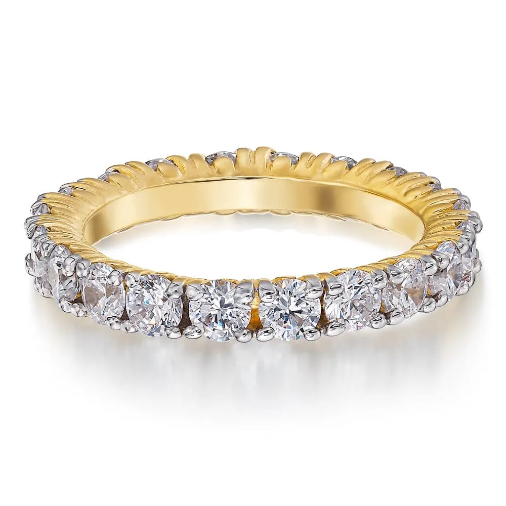 Tulip Eternity Ring