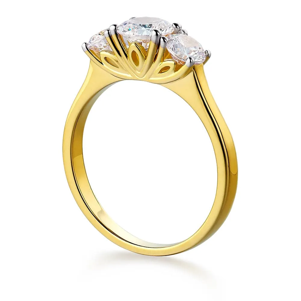 Tulip Trilogy Ring
