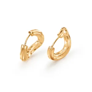 Under The Sea Small 18K Gold Hoops