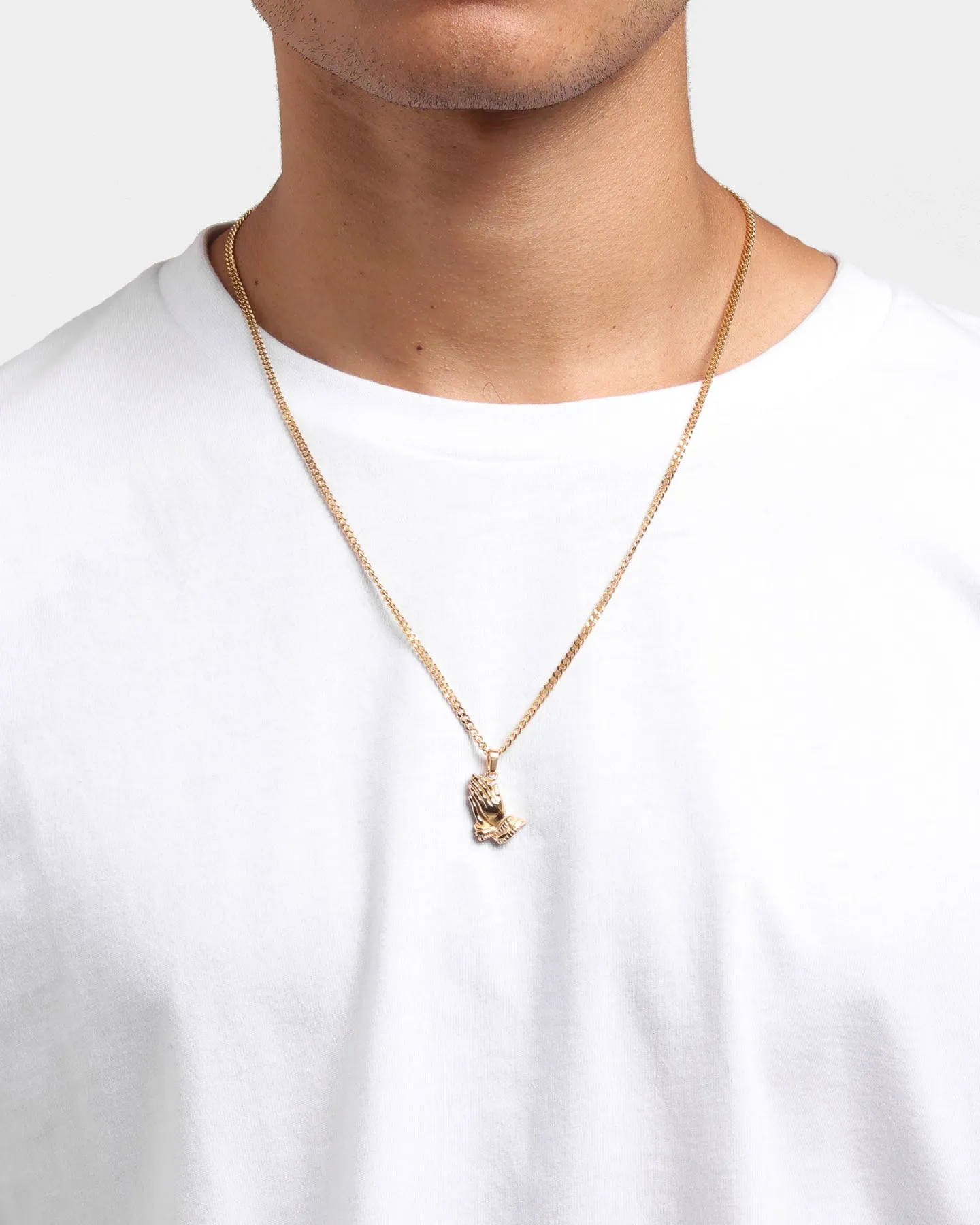 VERITAS PRAYER PENDANT Gold