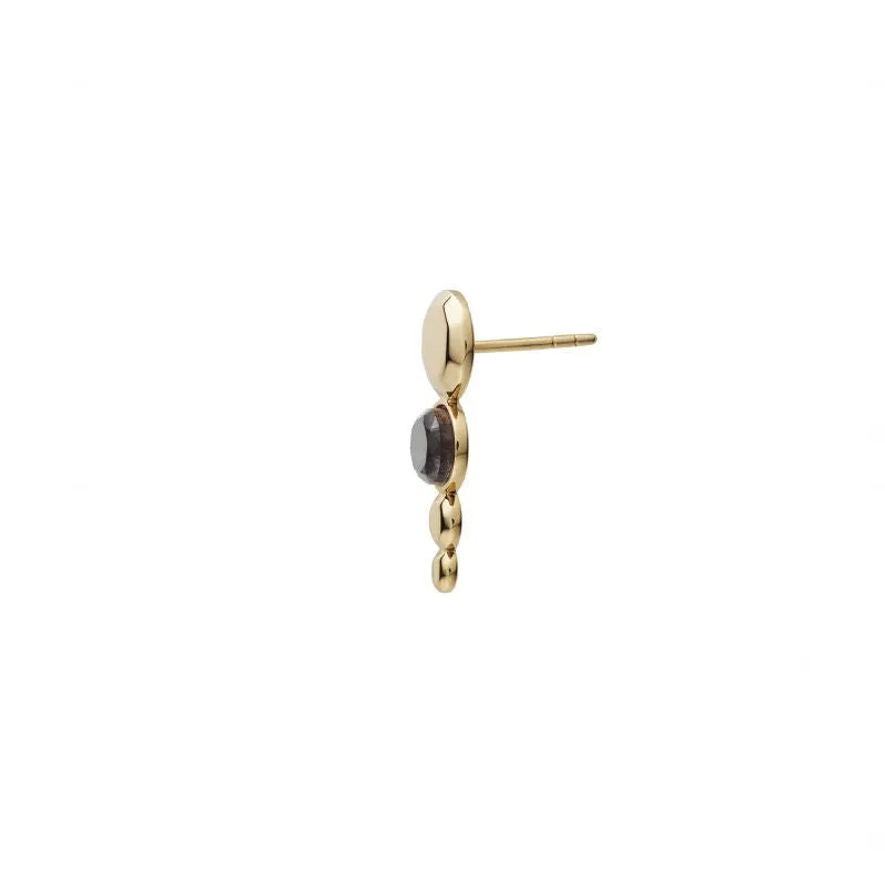 Was Dust 18K Gold Stud w. Diamond