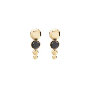 Was Dust 18K Gold Stud w. Diamond