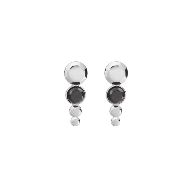 Was Dust Silver Stud w. Diamond