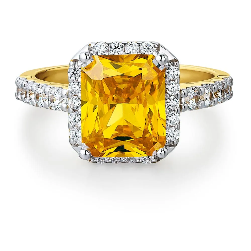 Yellow Champagne Ring
