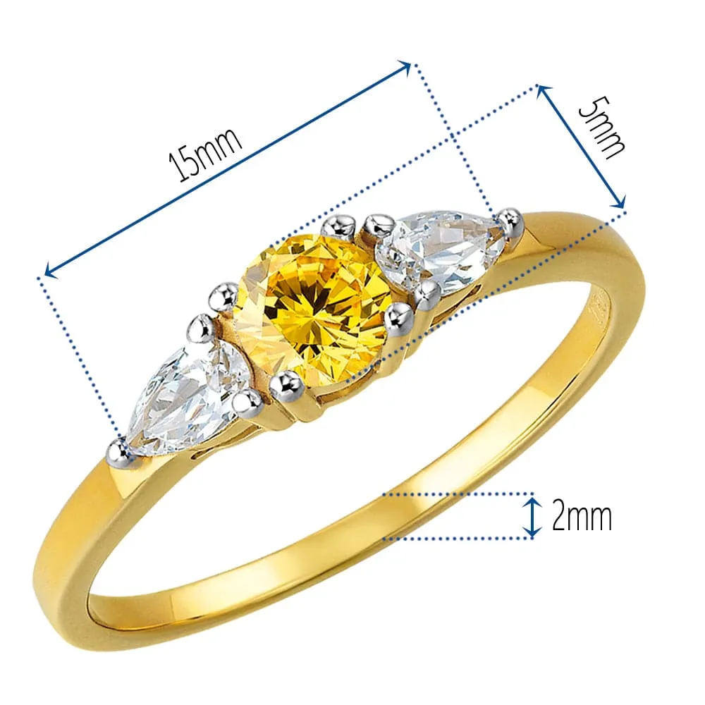 Yellow Katarina Ring