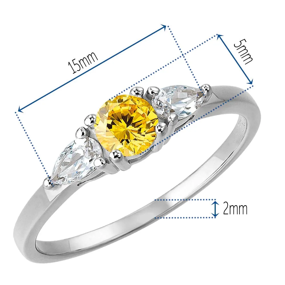 Yellow Katarina Ring