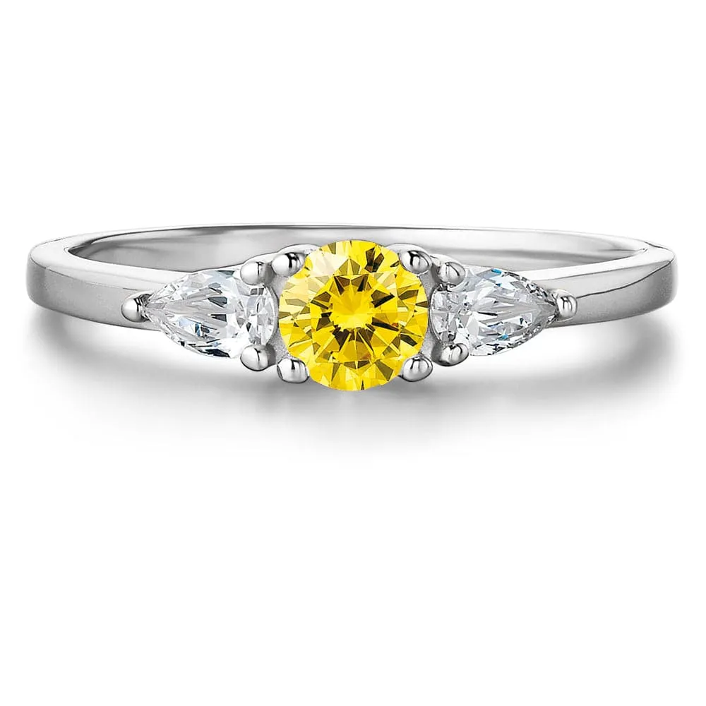 Yellow Katarina Ring