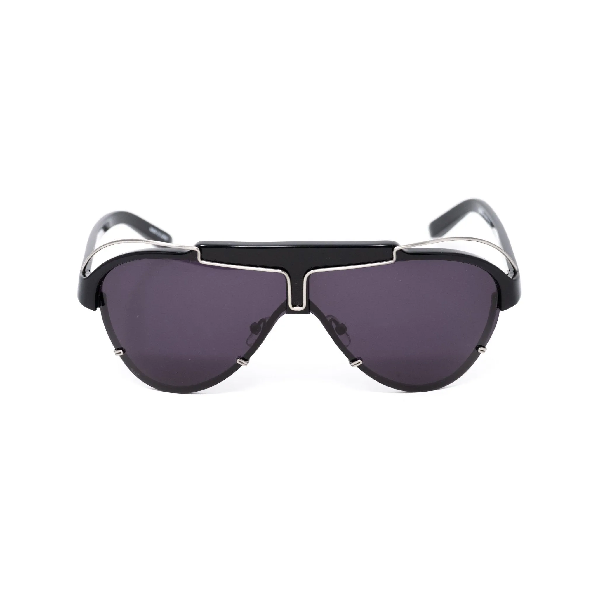 Yohji Yamamoto Sunglasses Silver and Purple