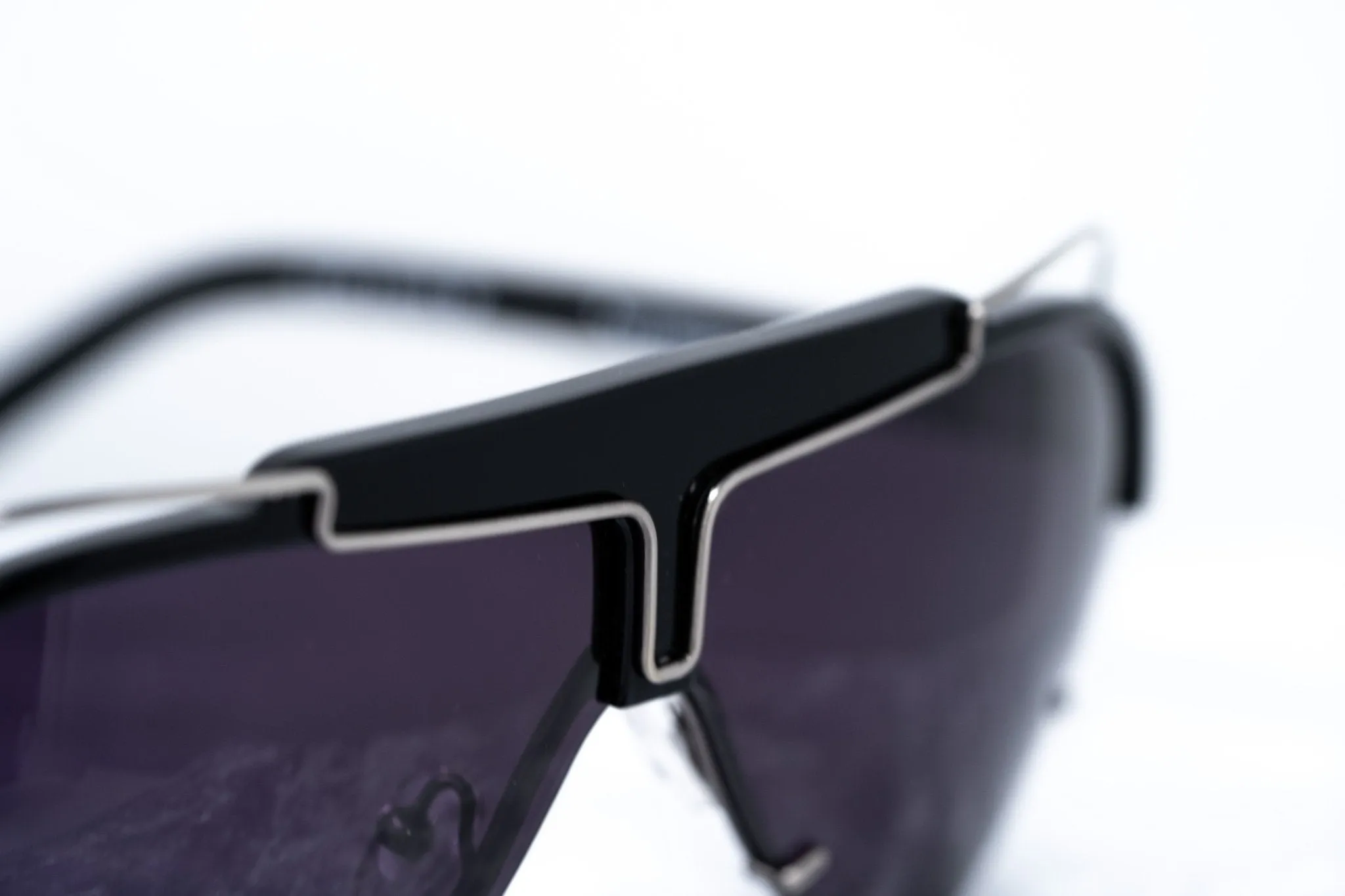 Yohji Yamamoto Sunglasses Silver and Purple