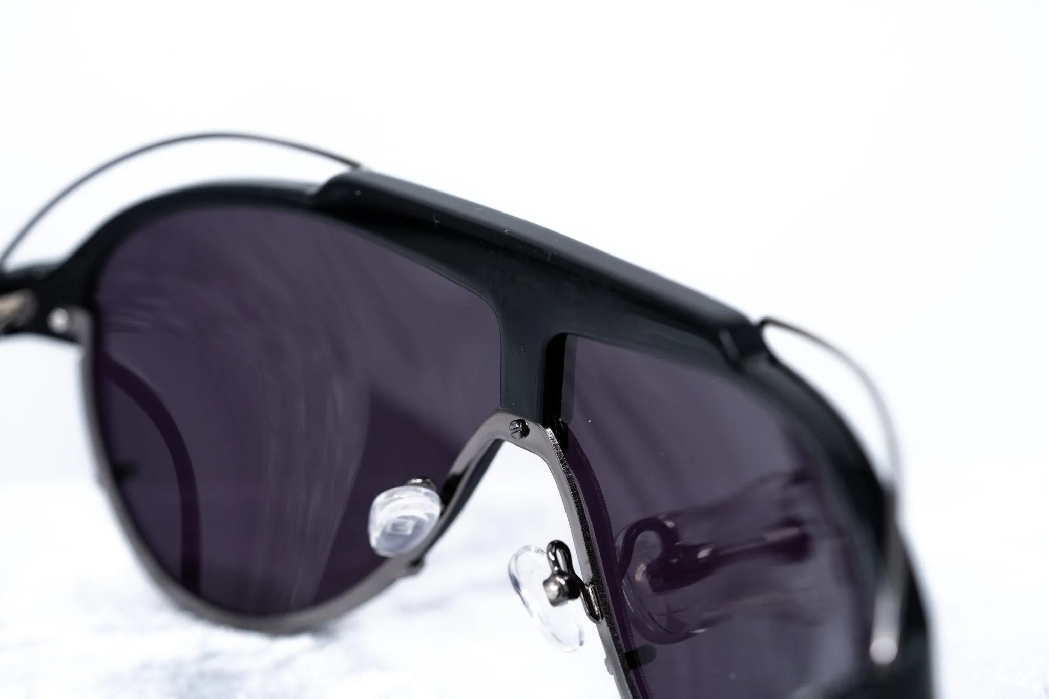 Yohji Yamamoto Sunglasses Silver and Purple