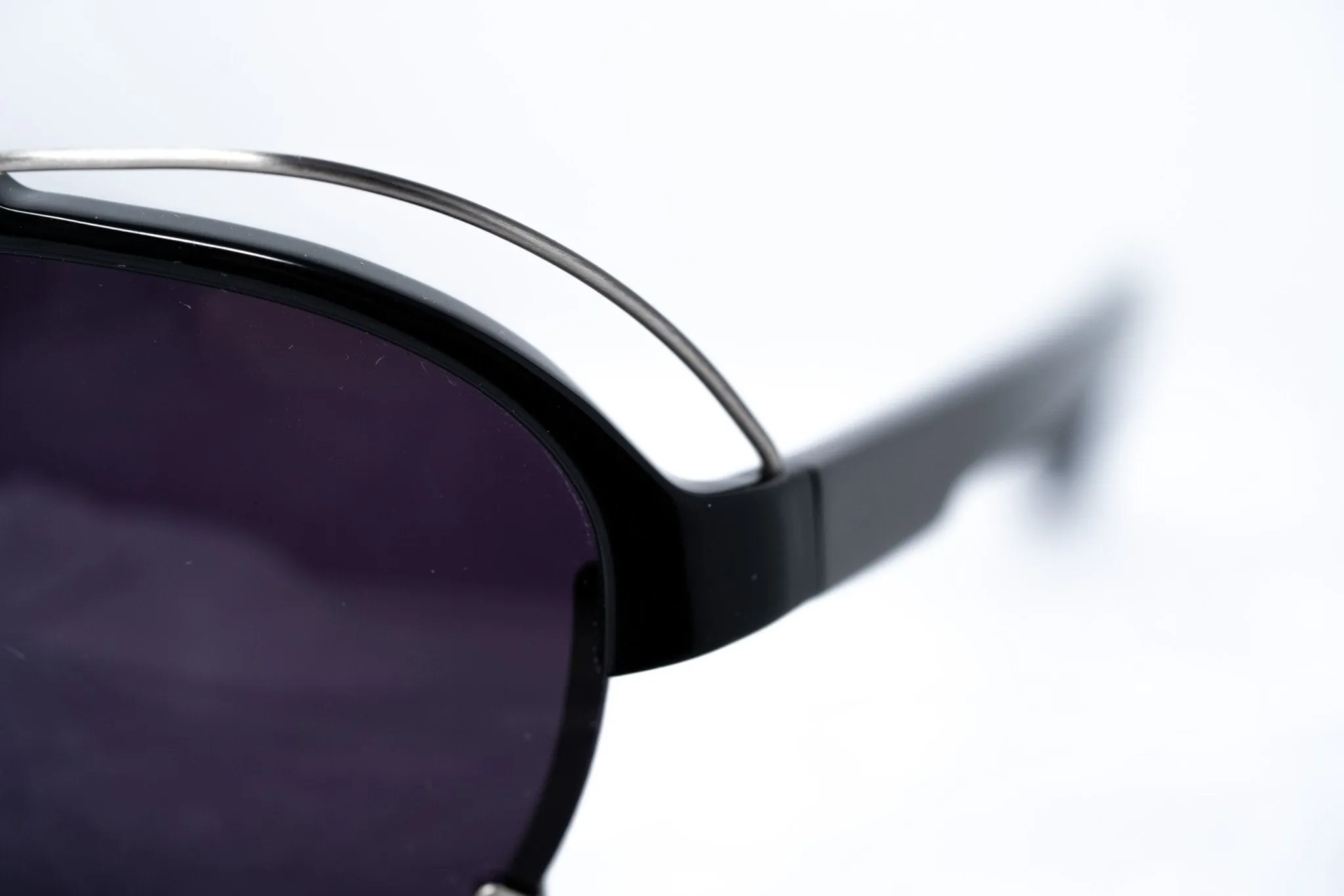 Yohji Yamamoto Sunglasses Silver and Purple