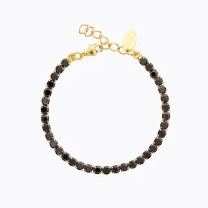 Zara Bracelet / Jet Caroline Svedbom